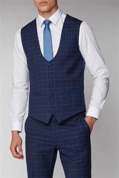 suit direct blue waistcoat.